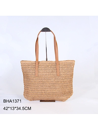 small straw bag
